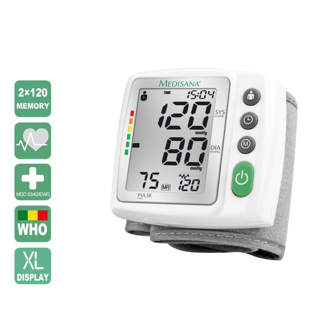 Medisana Πιεσόμετρο Καρπού BW 315 Λευκό 51072