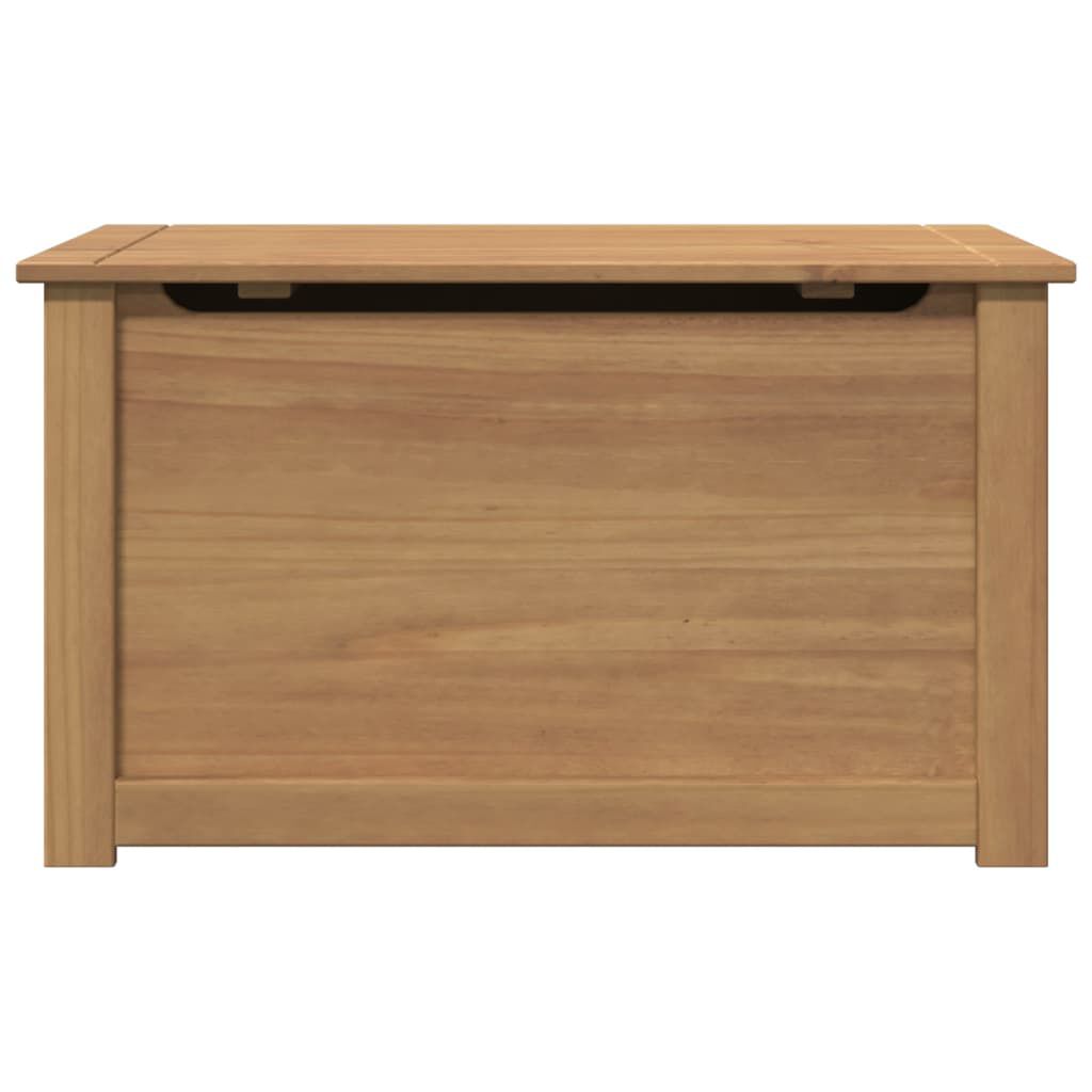 vidaXL Σεντούκι Αποθ. με Καπάκι Panama 79x42x46εκ. Μασίφ Ξύλο Πεύκου