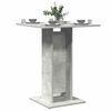 vidaXL Τραπέζι Bistro Γκρι Σκυροδέματος 60 x 60 x 75 εκ. Επεξ. Ξύλο