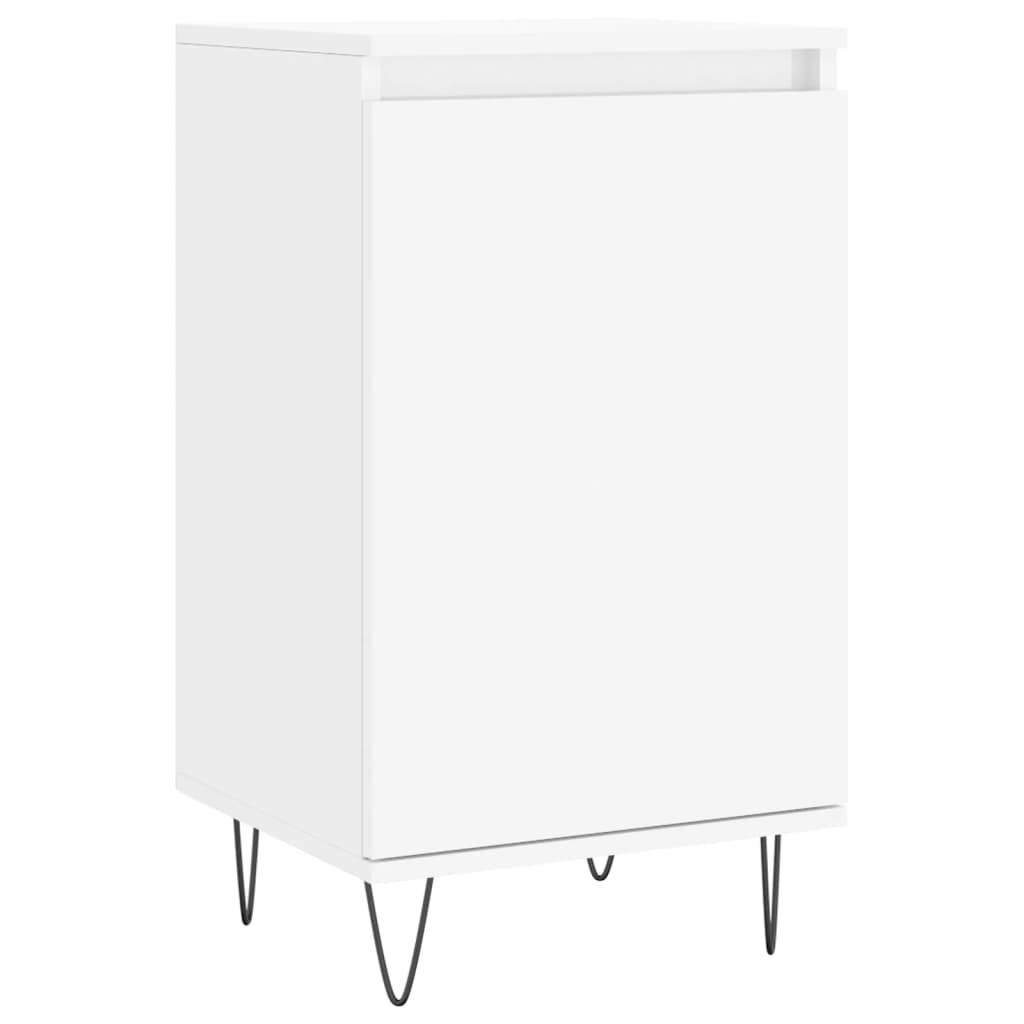 vidaXL Ντουλάπια 2 τεμ. Λευκά 40 x 35 x 70 εκ. από Επεξεργασμένο Ξύλο