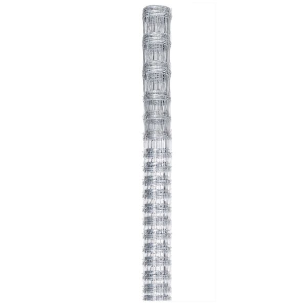 vidaXL Συρματόπλεγμα Περίφραξης Ασημί 50 x 1,25 μ. Γαλβανισμένο Ατσάλι