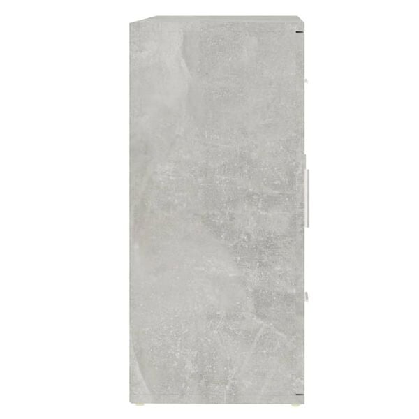 vidaXL Ντουλάπι Γκρι Σκυροδέματος 91x29,5x65 εκ. Επεξεργασμένο Ξύλο