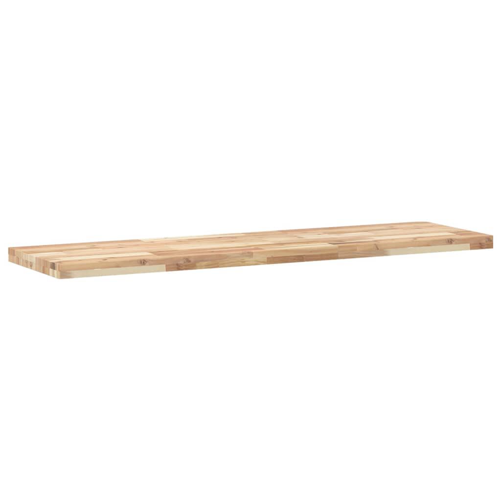 vidaXL Ράφια Κρεμαστά 2 Τεμ. 160x40x4εκ Ακατέργαστο Μασίφ Ξύλο Ακακίας