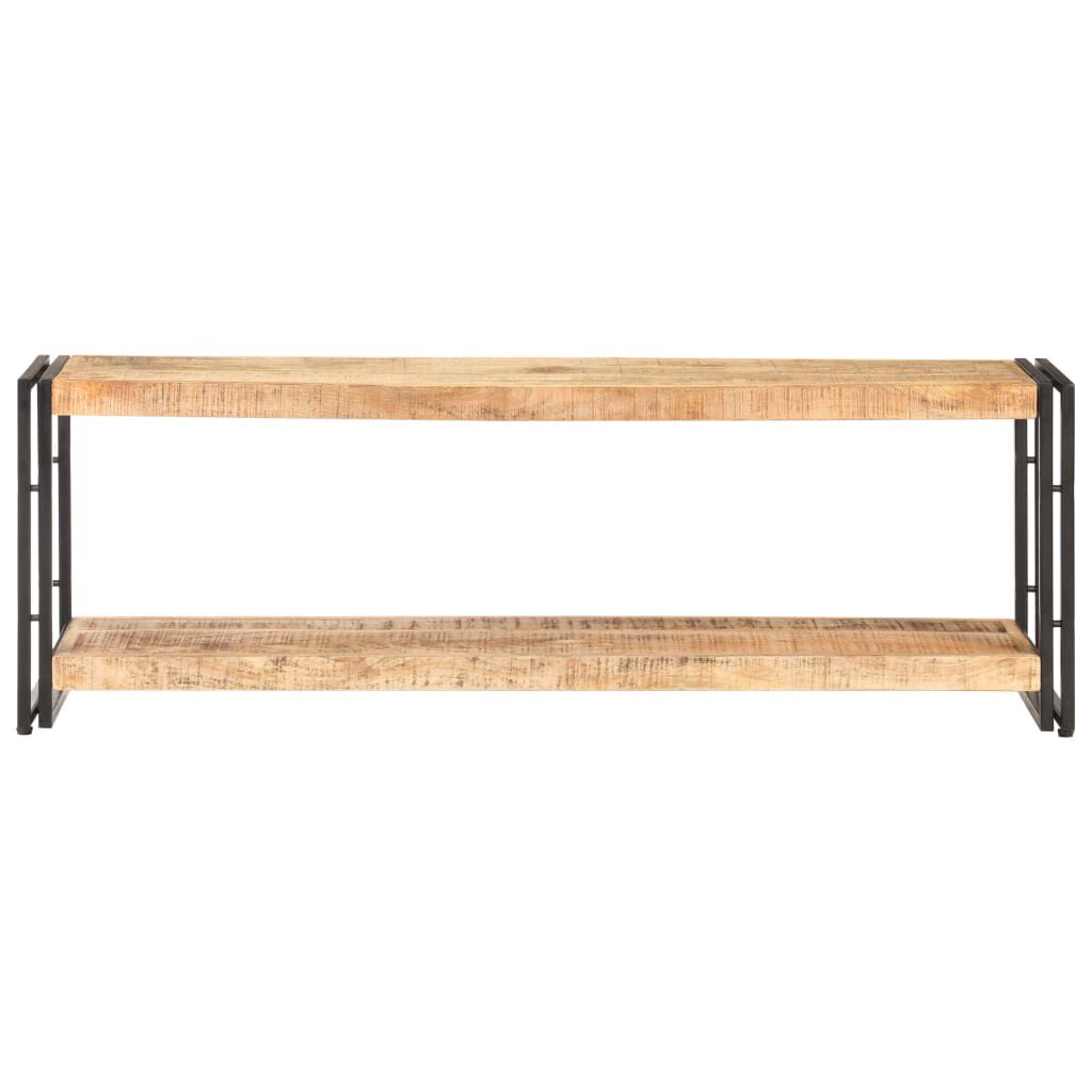 vidaXL Έπιπλο Τηλεόρασης 120 x 30 x 40 εκ. από Ακατέργαστο Ξύλο Μάνγκο
