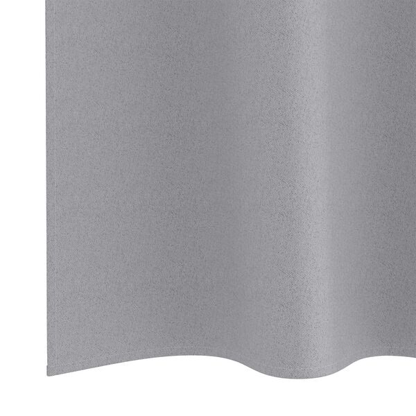 vidaXL Κουρτίνες 2 pcs Ανοιχτό γκρι 260 x 140 εκ. Πολυεστέρας