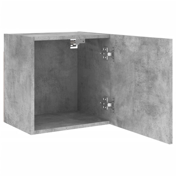 vidaXL Έπιπλα Τηλεόρασης 2 τεμ. Γκρι Σκυρ. 40,5x30x40εκ Επεξ. Ξύλο
