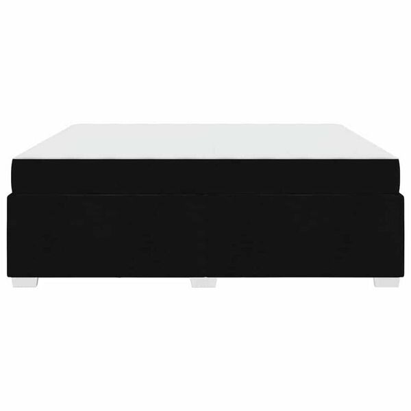 vidaXL Σκελετός Κρεβατιού Άλλο Μαύρο 180 x 200 cm ύφασμα