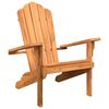 vidaXL Καρέκλα Κήπου Adirondack 77x78x95 εκ. από Μασίφ Ξύλο Teak