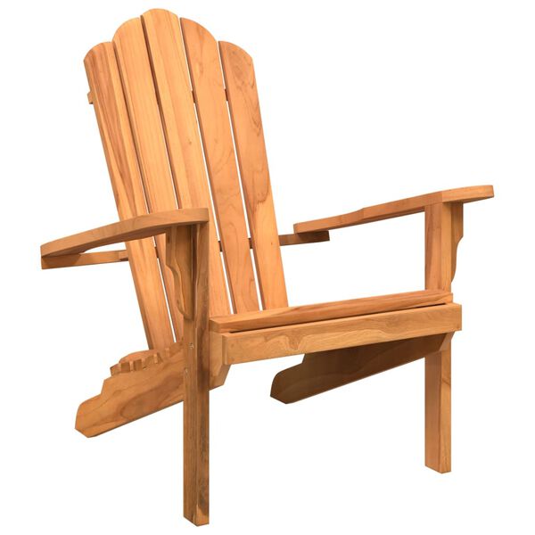 vidaXL Καρέκλα Κήπου Adirondack 77x78x95 εκ. από Μασίφ Ξύλο Teak