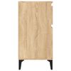 vidaXL Κομοδίνα 2 τεμ. Sonoma Δρυς 40x35x70 εκ.