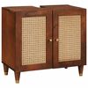 vidaXL Έπιπλα μπάνιου με συρτάρι Επιτοίχιο 4 pcs 38 x 33 x 160 εκ.