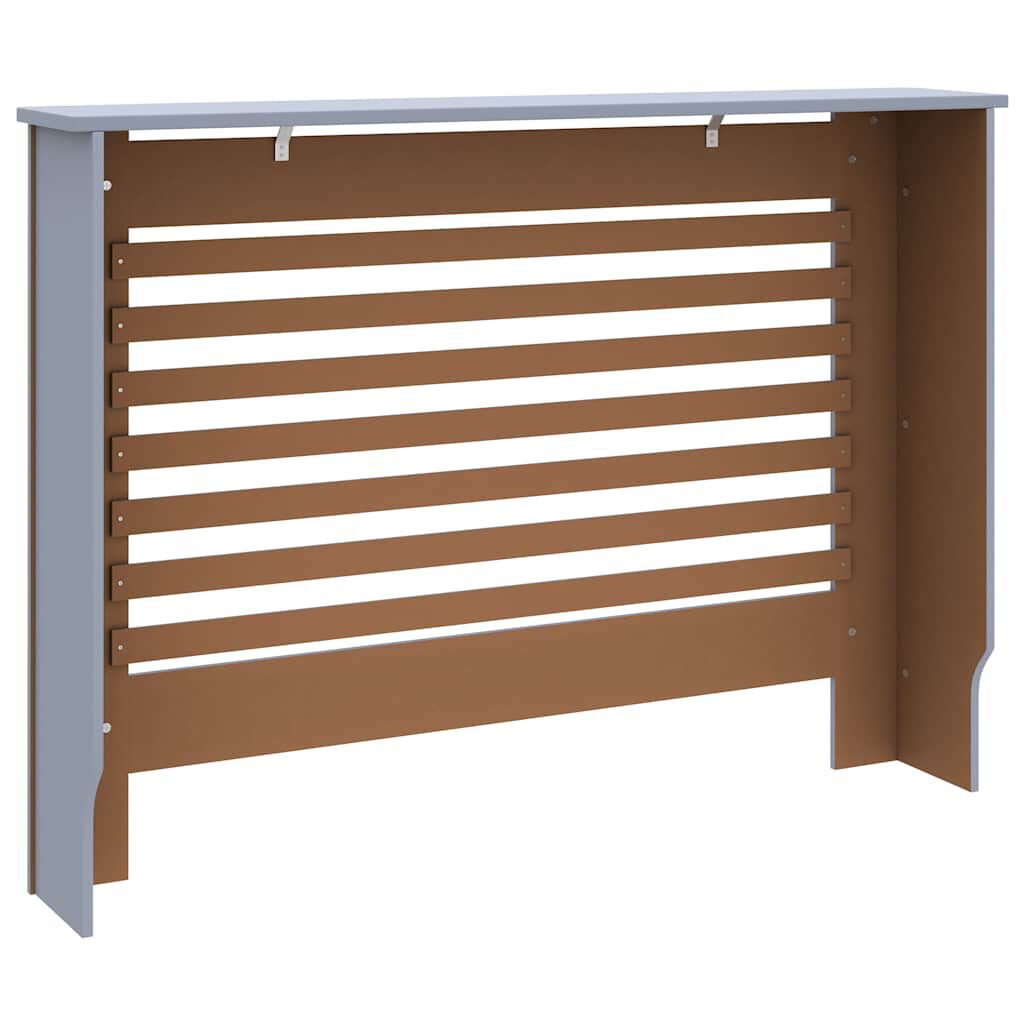vidaXL Κάλυμμα Καλοριφέρ Ανθρακί 112 x 19 x 81,5 εκ. από MDF