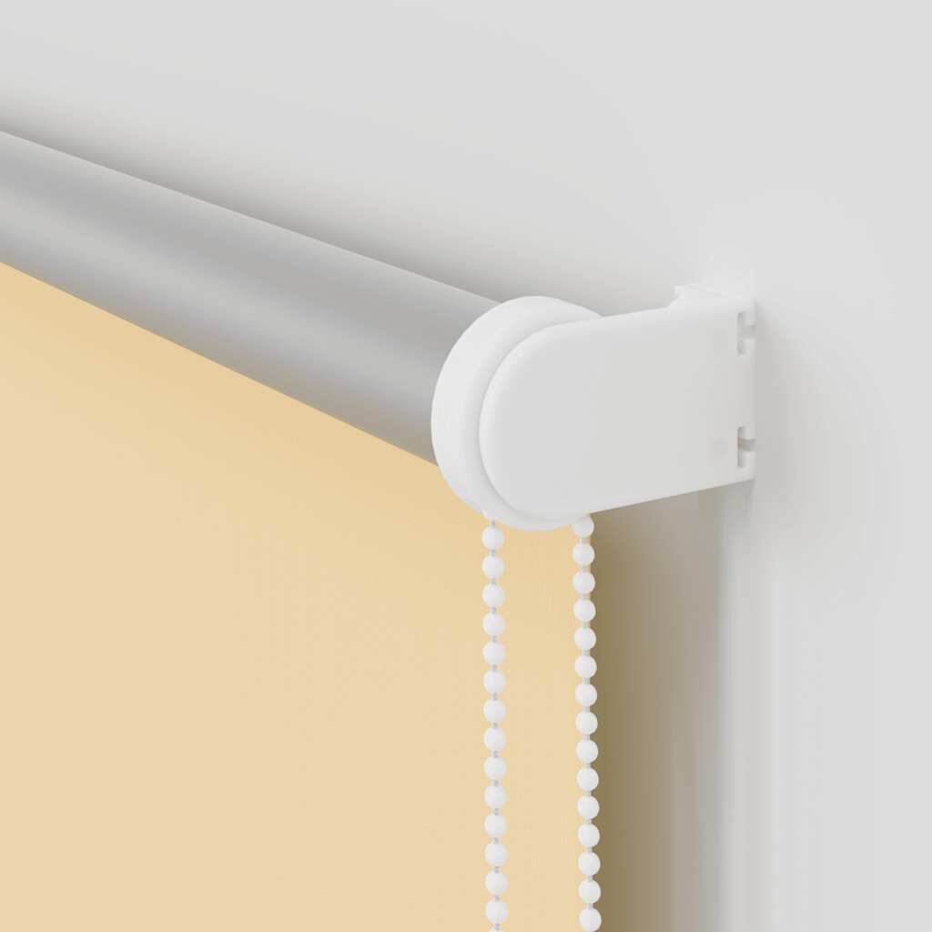 vidaXL Roller Blind Blackout Μπεζ 140x175 cm Πλάτος υφάσματος 136,6cm