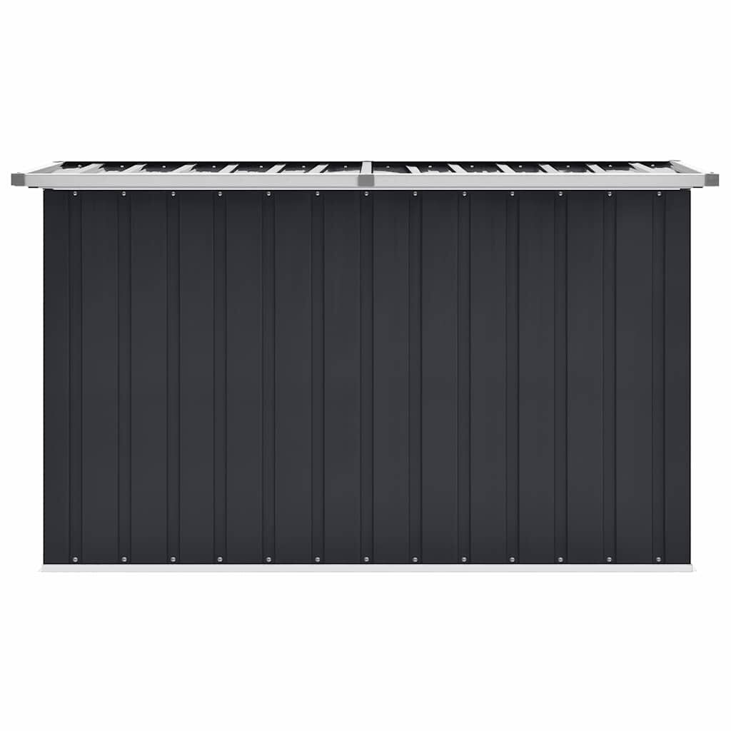 vidaXL Μπαούλο Αποθήκευσης Κήπου Ανθρακί 149 x 99 x 93 εκ.