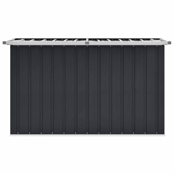 vidaXL Μπαούλο Αποθήκευσης Κήπου Ανθρακί 149 x 99 x 93 εκ.