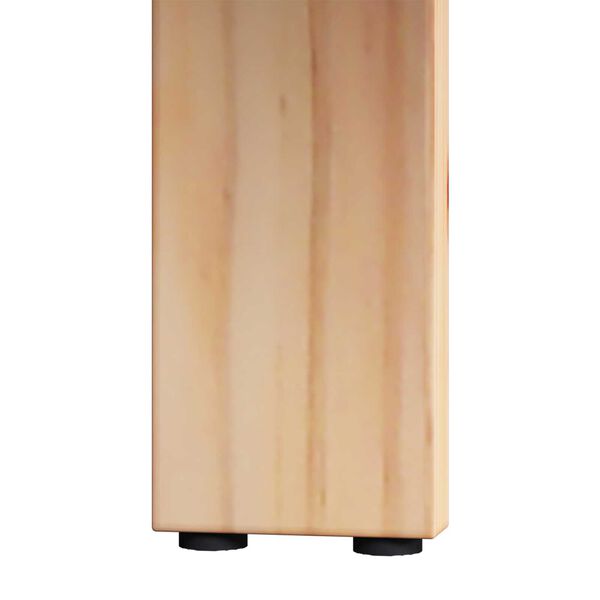 vidaXL Τραπεζάκι σαλονιού 3 pcs Φυσικό 47.5 x 47.5 x 27 εκ.