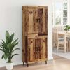 vidaXL Highboard 2 pcs &Pi;&alpha;&lambda;&iota;ό &Xi;ύ&lambda;&omicron; &Epsilon;&pi;&epsilon;&xi;&epsilon;&rho;&gamma;&alpha;&sigma;&mu;έ&nu;&omicron; &xi;ύ&lambda;&omicron;