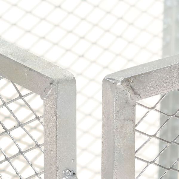 vidaXL &Kappa;&omicron;&mu;&pi;&omicron;&sigma;&tau;&omicron;&pi;&omicron;&iota;&eta;&tau;ή&sigmaf; &Kappa;ή&pi;&omicron;&upsilon; 100 x 100 x 77 &epsilon;&kappa;. &Gamma;&alpha;&lambda;&beta;&alpha;&nu;&iota;&sigma;&mu;έ&nu;&omicron;&sigmaf; &Sigma;ί&delta;&eta;&rho;&omicron;&sigmaf;