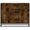 vidaXL Sideboard &Kappa;&alpha;&pi;&nu;&iota;&sigma;&tau;ή &delta;&rho;&upsilon;&sigmaf; 92x35x76 cm &Kappa;&alpha;&tau;&alpha;&sigma;&kappa;&epsilon;&upsilon;&alpha;&sigma;&mu;έ&nu;&omicron; &xi;ύ&lambda;&omicron;