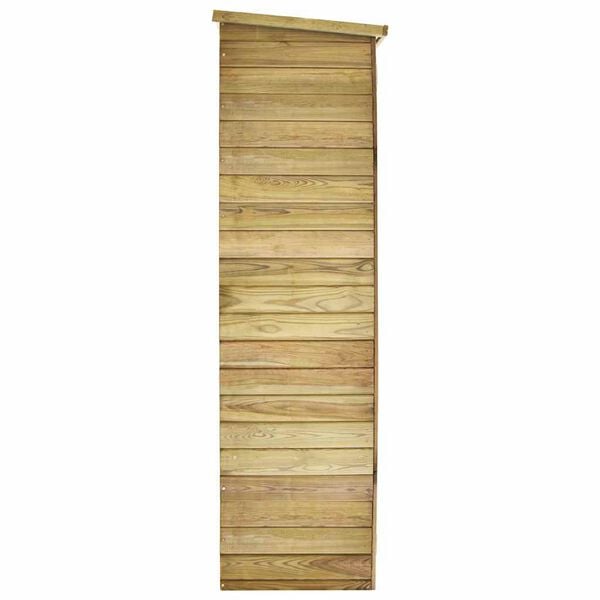 vidaXL Αποθήκη Εργαλείων Κήπου 123x50x171 εκ. Εμποτισμένο Ξύλο Πεύκου