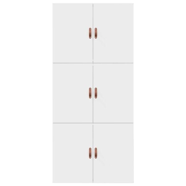vidaXL Σκελετός Κρεβατιού Λευκό 200 x 80 x 31.5 εκ. Επεξεργασμένο ξύλο