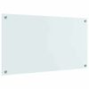 vidaXL Πίσω Πάνελ Κουζίνας Λευκό 90 x 50 cm σκληρυμένο γυαλί