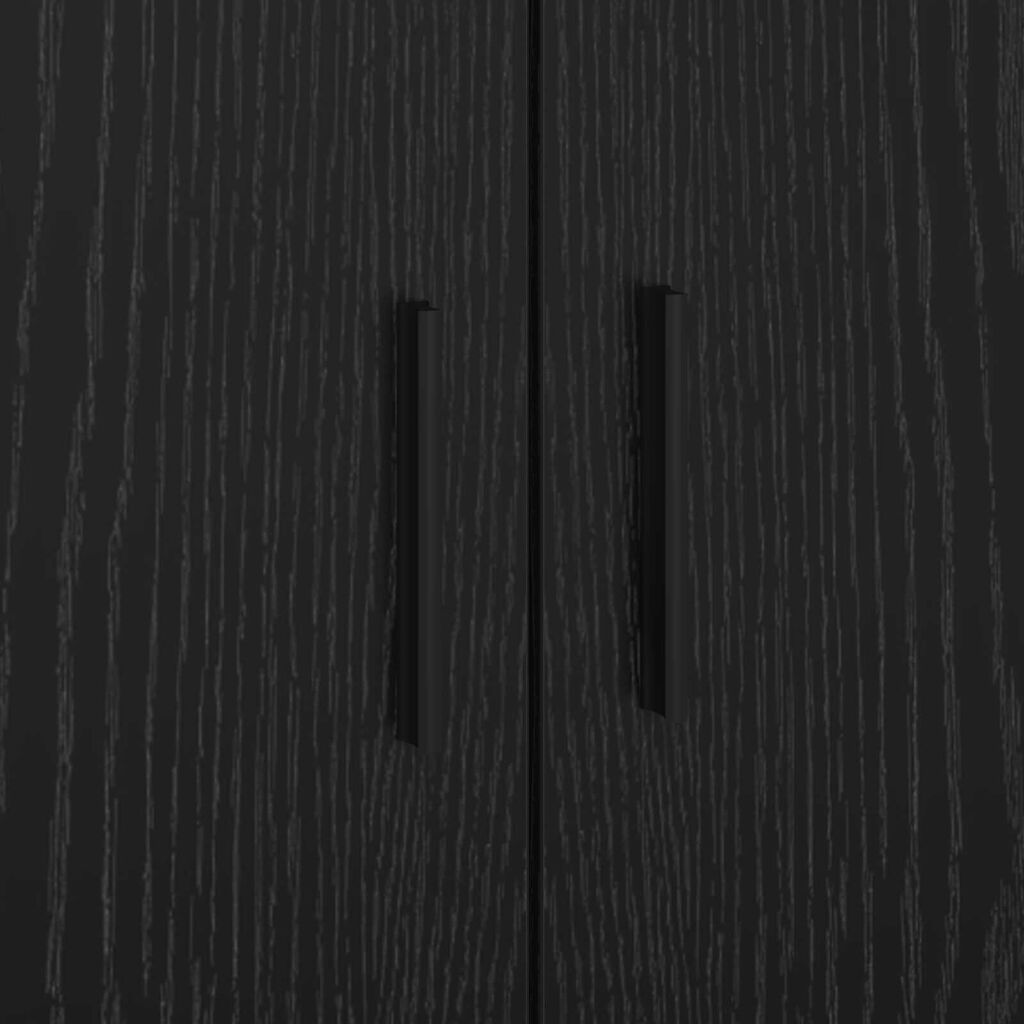 vidaXL Κρεβάτι Αποθήκευσης Μαύρο Καφέ 90x200 cm