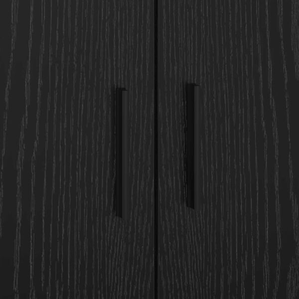 vidaXL Κρεβάτι Αποθήκευσης Μαύρο Καφέ 90x200 cm