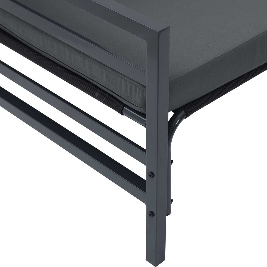 vidaXL Σετ Καναπέ Κήπου με μαξιλάρι με μαξιλάρι 8 pcs Ανθρακί 70 x 70.5 x 31.5 εκ