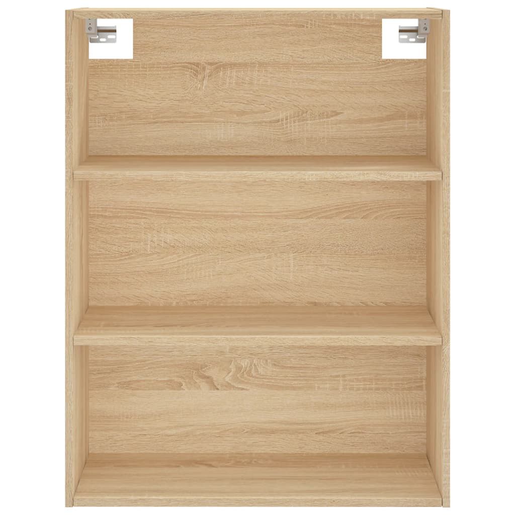 vidaXL Ντουλάπι Sonoma δρυς 69,5 x 34 x 180 εκ. από Επεξεργασμένο Ξύλο