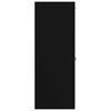 vidaXL Ντουλάπι Μπάνιου Μαύρο 30 x 30 x 80 εκ. από Επεξ. Ξύλο