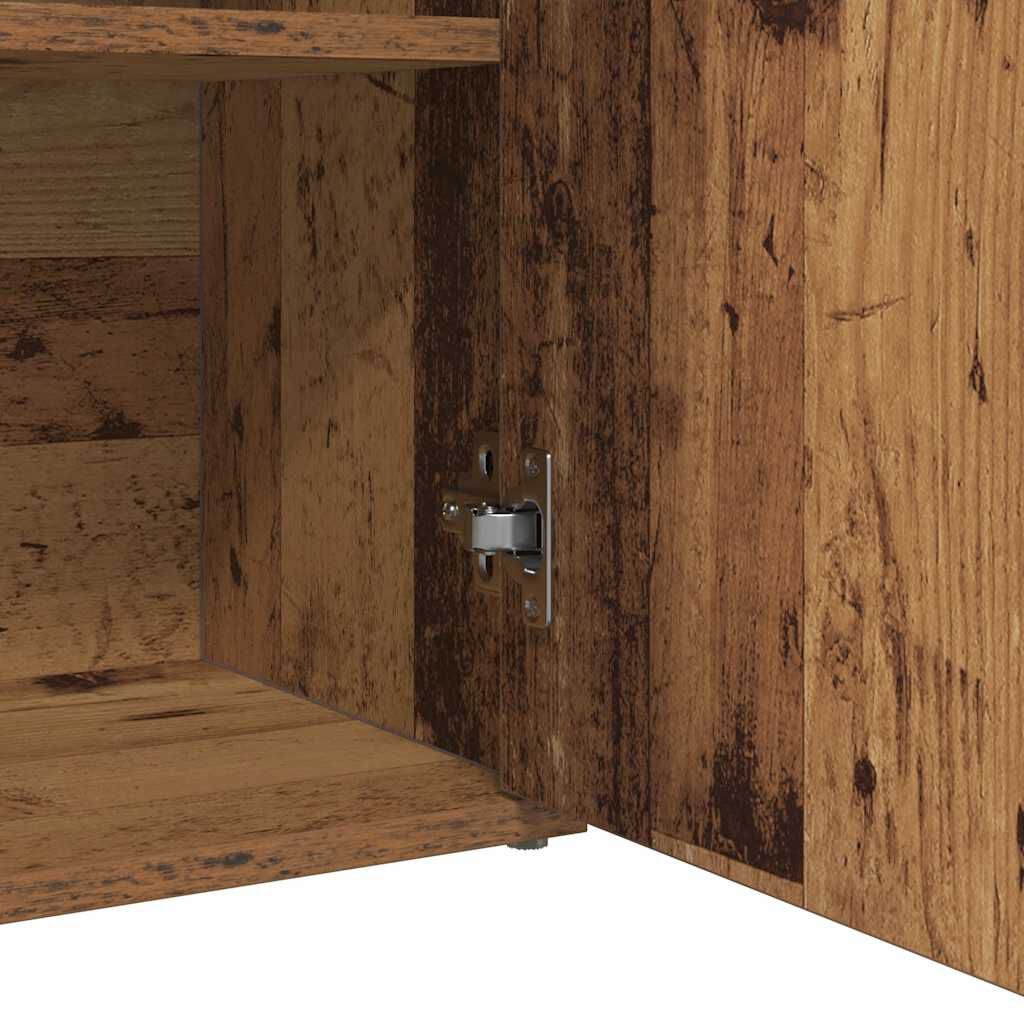 vidaXL Sideboard Παλιό ξύλο 60x30x75 cm Ξύλο μηχανής