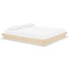 vidaXL &Pi;&lambda;&alpha;ί&sigma;&iota;&omicron; &Kappa;&rho;&epsilon;&beta;&alpha;&tau;&iota;&omicron;ύ 180 x 200 &epsilon;&kappa;. &Mu;&alpha;&sigma;ί&phi; &Xi;ύ&lambda;&omicron; Super King Size
