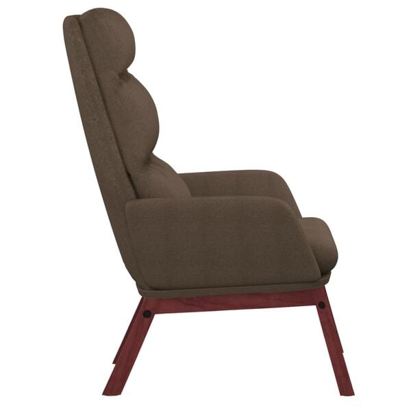 vidaXL Πολυθρόνα Relax Taupe Υφασμάτινη