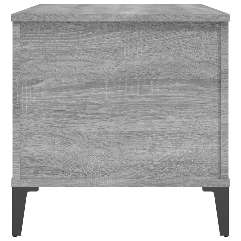 vidaXL Τραπεζάκι Σαλονιού Γκρι Sonoma 90x44,5x45 εκ.Επεξεργασμένο Ξύλο
