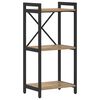 vidaXL &Rho;ά&phi;&iota; &Beta;&iota;&beta;&lambda;ί&omega;&nu; 40 x 30 x 85 &epsilon;&kappa; &Epsilon;&pi;&epsilon;&xi;&epsilon;&rho;&gamma;&alpha;&sigma;&mu;έ&nu;&omicron; &Xi;ύ&lambda;&omicron; Artisan Oak