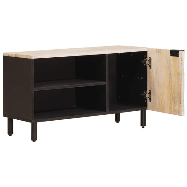 vidaXL &Nu;&tau;&omicron;&upsilon;&lambda;ά&pi;&iota; TV &mu;&epsilon; &pi;ό&rho;&tau;&alpha; &Lambda;&epsilon;&upsilon;&kappa;ό &Phi;&iota;&nu;ί&rho;&iota;&sigma;&mu;&alpha; &Kappa;&alpha;&theta;&alpha;&rho;&iota;&sigma;&mu;&omicron;ύ 80 x 33 x 46 &epsilon;&kappa;