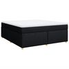 vidaXL &Kappa;&rho;&epsilon;&beta;ά&tau;&iota; Boxspring &mu;&epsilon; &Sigma;&tau;&rho;ώ&mu;&alpha; &Mu;&alpha;ύ&rho;&omicron; 180x200 &epsilon;&kappa;. &Upsilon;&phi;&alpha;&sigma;&mu;ά&tau;&iota;&nu;&omicron;