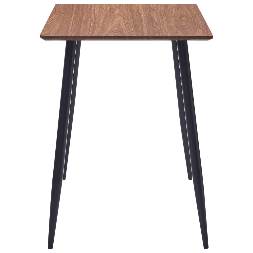 vidaXL Τραπεζαρία Καφέ 120 x 60 x 75 εκ. από MDF