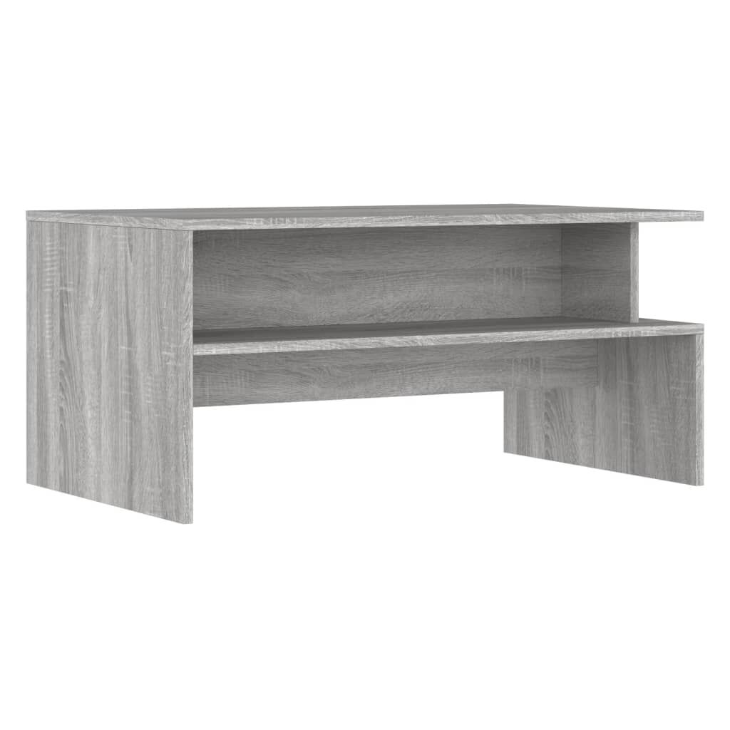 vidaXL Τραπεζάκι Σαλονιού Γκρι Sonoma 90x55x42,5 εκ Επεξεργασμένο Ξύλο