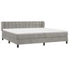 vidaXL &Kappa;&rho;&epsilon;&beta;ά&tau;&iota; Boxspring &mu;&epsilon; &Sigma;&tau;&rho;ώ&mu;&alpha; &Alpha;&nu;&omicron;&iota;&chi;&tau;ό &Gamma;&kappa;&rho;&iota; 200x200 &epsilon;&kappa;. &Beta;&epsilon;&lambda;&omicron;ύ&delta;&iota;&nu;&omicron;