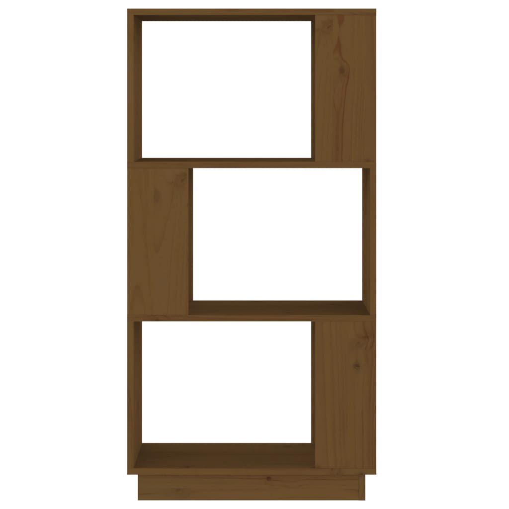 vidaXL Βιβλιοθήκη/Διαχωριστικό Χώρου Μελί 51x25x101 εκ. Μασίφ Πεύκο