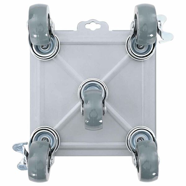 vidaXL Ρόλοι Επίπλων 4 τεμ. με Ανυψωτικό 17,5x16x7,5 εκ. Ατσάλι 1600 κιλά