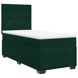 vidaXL &Kappa;&rho;&epsilon;&beta;ά&tau;&iota; Boxspring &mu;&epsilon; &Sigma;&tau;&rho;ώ&mu;&alpha; &Sigma;&kappa;&omicron;ύ&rho;&omicron; &Pi;&rho;ά&sigma;&iota;&nu;&omicron; 80x200 &epsilon;&kappa;. &Beta;&epsilon;&lambda;&omicron;ύ&delta;&iota;&nu;&omicron;