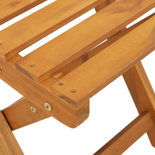 vidaXL Πτυσσόμενες Καρέκλες Κήπου 8 τμχ 36x46x86 εκ Μασίφ ξύλο ακακίας
