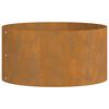 vidaXL Ζαρντινιέρες κήπου 5 pcs Καφέ 40 x 40 x 20 cm Ατσάλι corten
