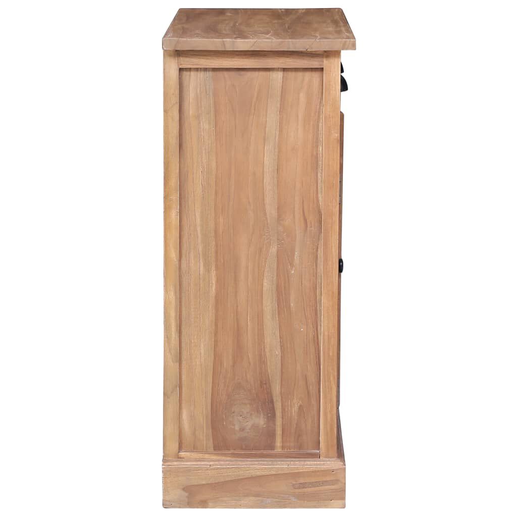 vidaXL Βοηθητικό Ντουλάπι 65 x 30 x 75 εκ. από Μασίφ Ξύλο Teak