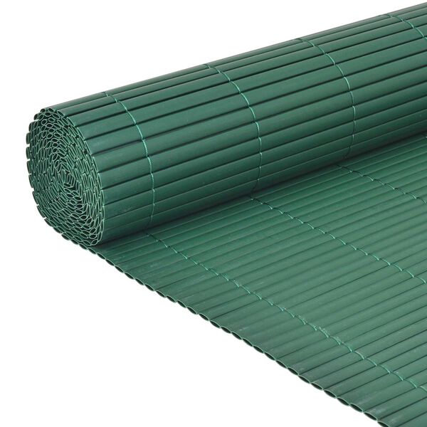 vidaXL Κήπος Φράκτης Διπλής Όψης Πράσινο 1,5x3 μ PVC
