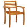 vidaXL Καρέκλες Κήπου 2 τεμ. 59x55x85 εκ. από Μασίφ Ξύλο Ακακίας