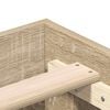 vidaXL Πλαίσιο κρεβατιού χωρίς στρώμα 150x200 εκ. Επεξεργασμένο Ξύλο